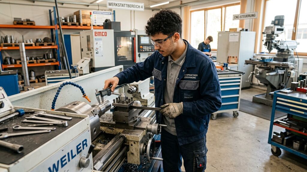 Berufsbild Fachpraktiker/in für Zerspanungsmechanik (§66 BBiG/§42r HwO)
