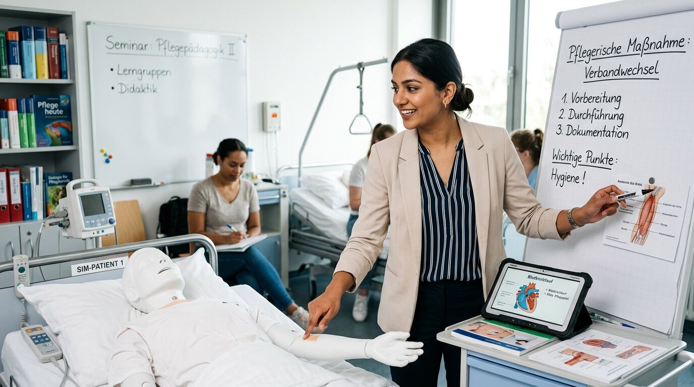 Berufsbild Medizin-, Pflegepädagogik (weiterführend)