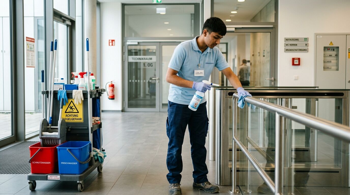 Berufsbild Fachpraktiker/in im Gebäudeservice (§66 BBiG/§42r HwO)