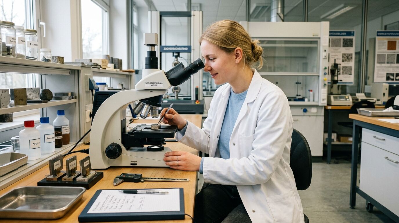 Berufsbild Werkstoffwissenschaft, -technik