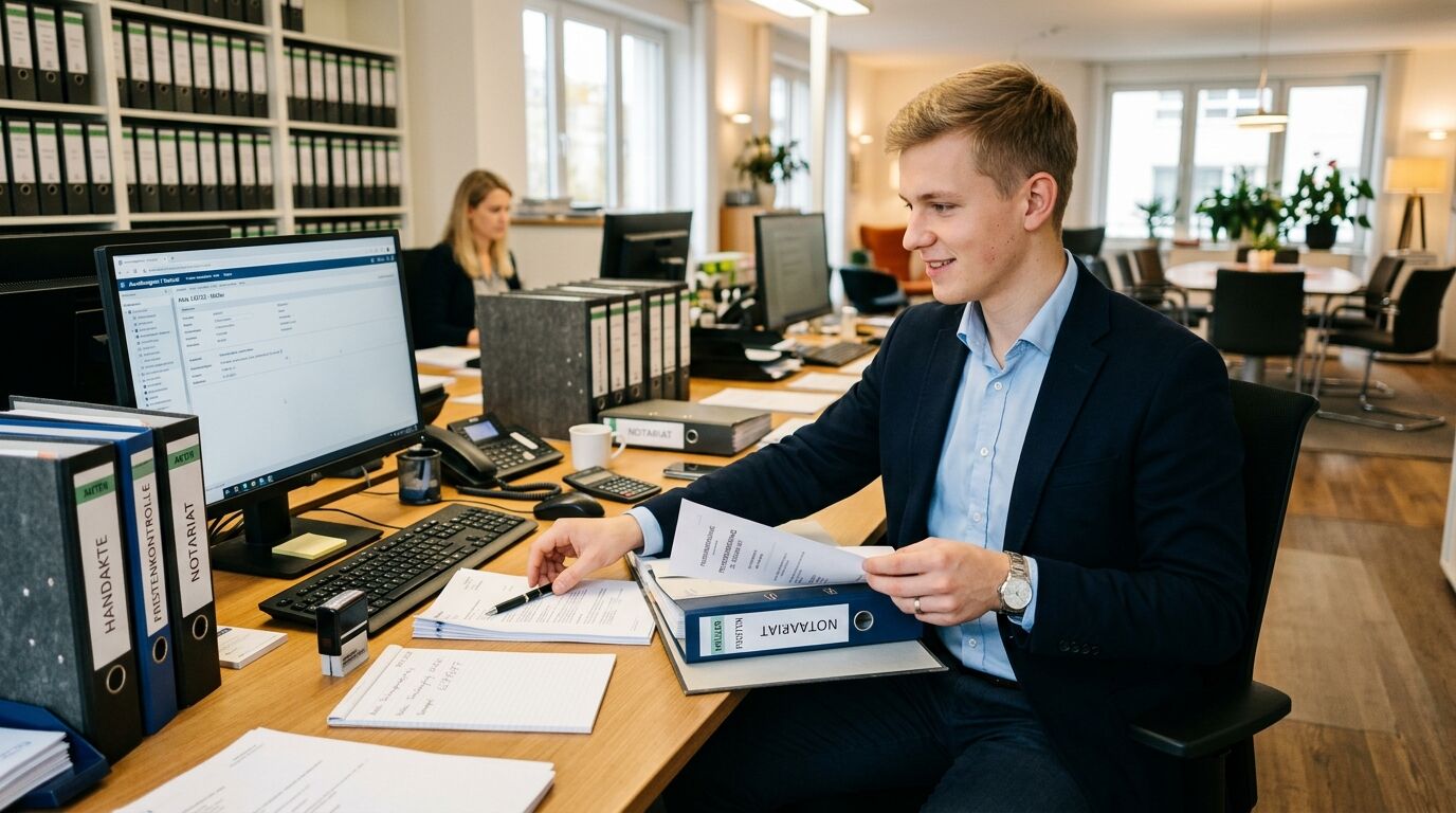 Berufsbild Rechtsanwalts- und Notarfachangestellte/r