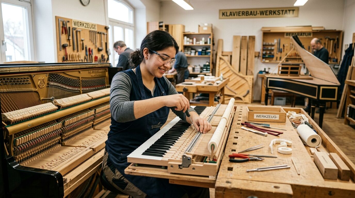Berufsbild Klavier- und Cembalobauer/in - Klavierbau