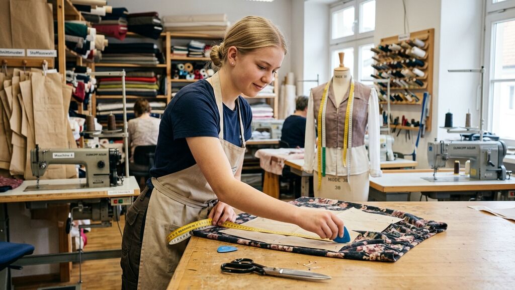 Berufsbild Fachpraktiker/in im Damenschneiderhandwerk (§66BBiG/§42mHwO)