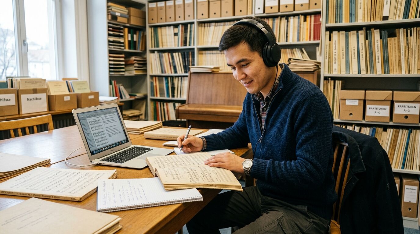 Berufsbild Musikwissenschaft (grundständig)
