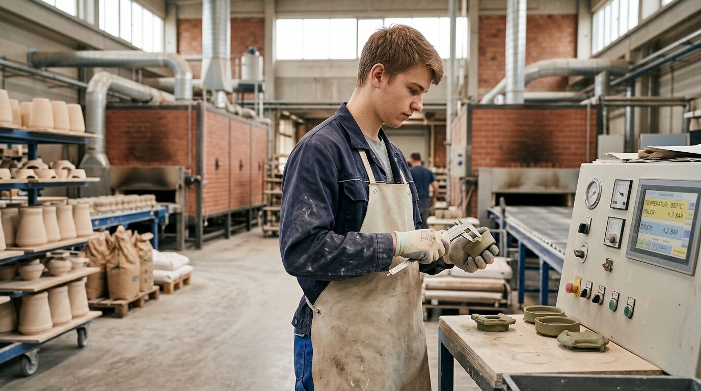 Berufsbild Industriekeramiker/in Anlagentechnik