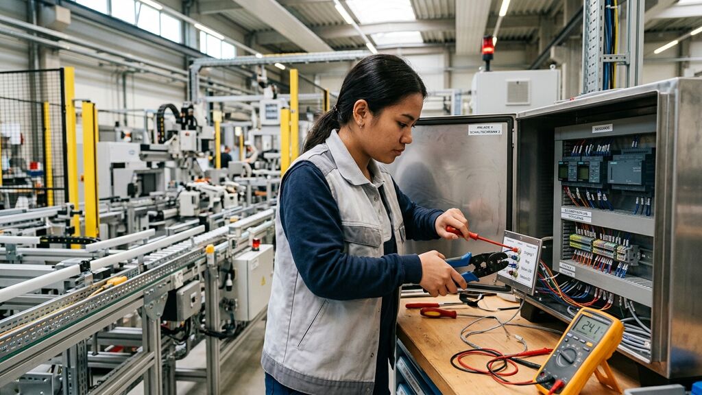 Berufsbild Elektroniker/in - Automatisierungstechnik (Industrie)