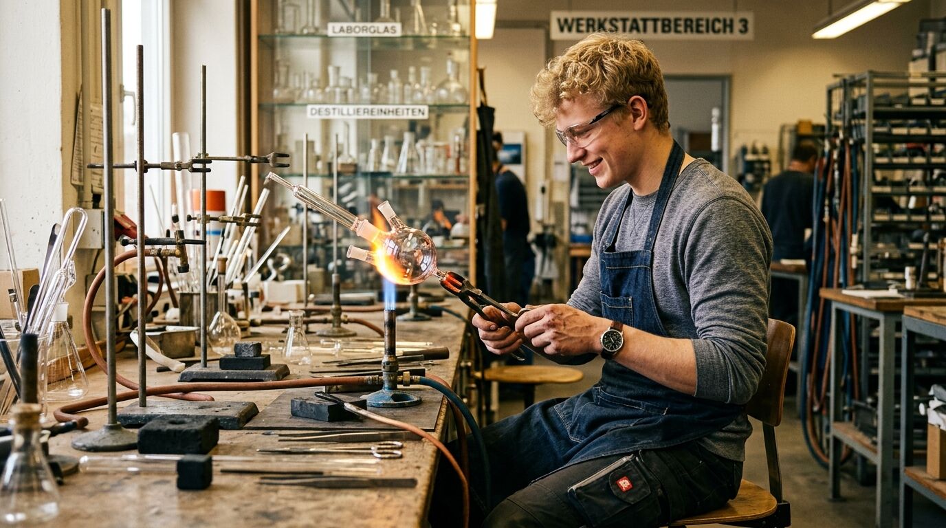 Berufsbild Glasapparatebauer/in