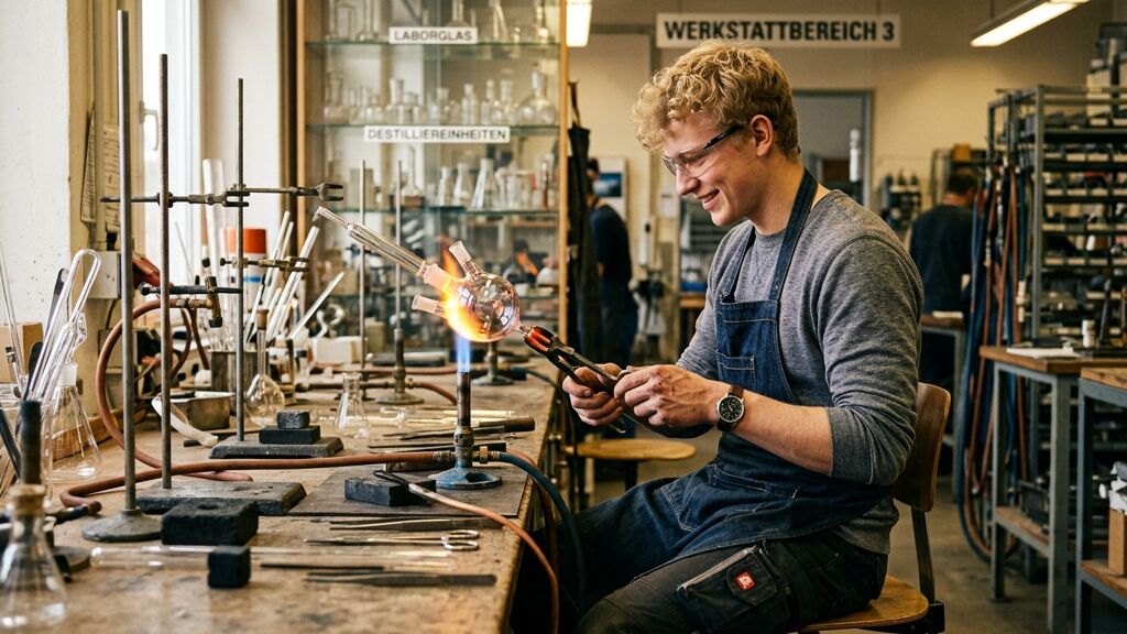 Berufsbild Glasapparatebauer/in