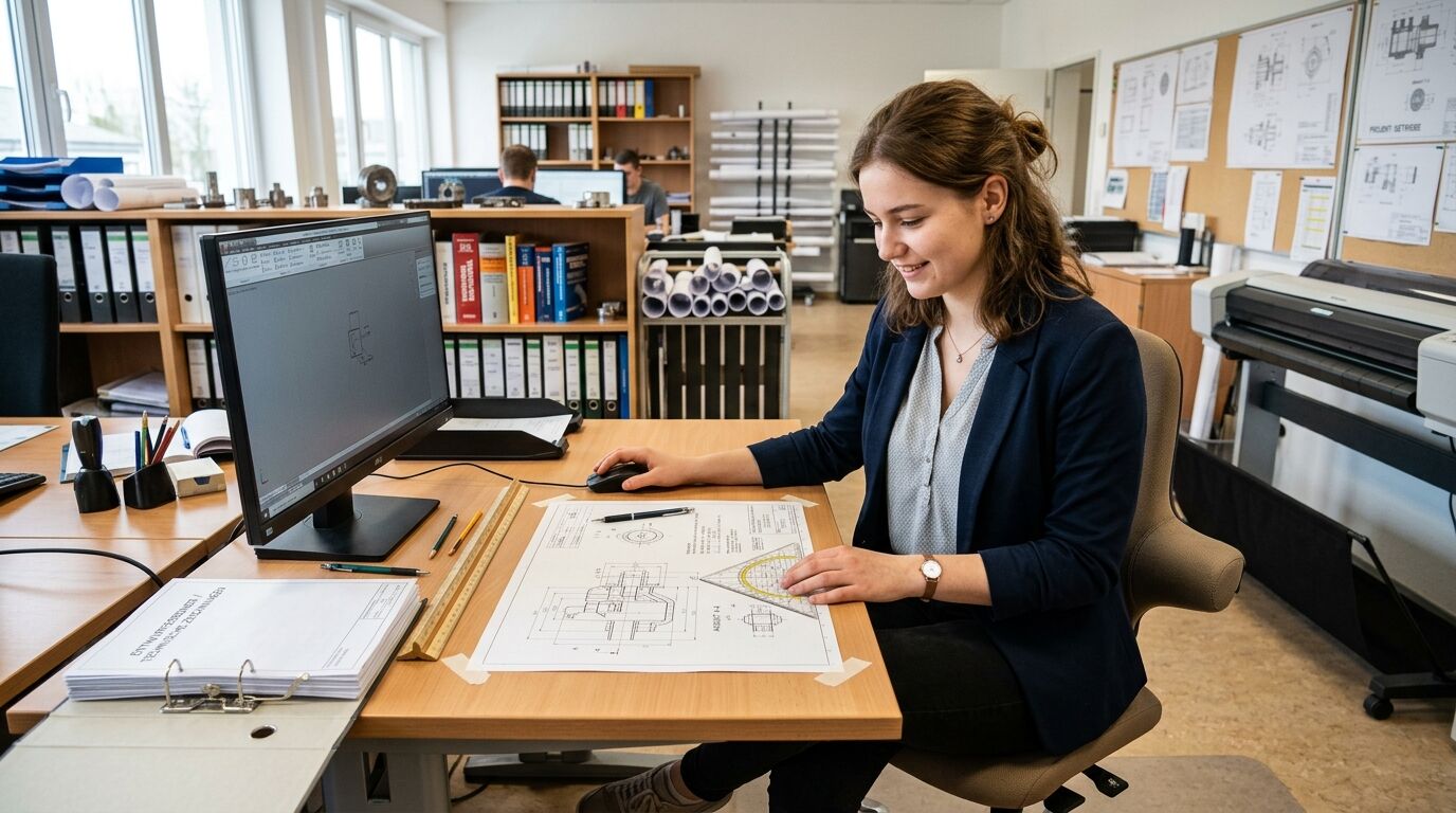 Berufsbild Fachpraktiker/in für techn. Zeichnen (§66 BBiG/§42m HwO)