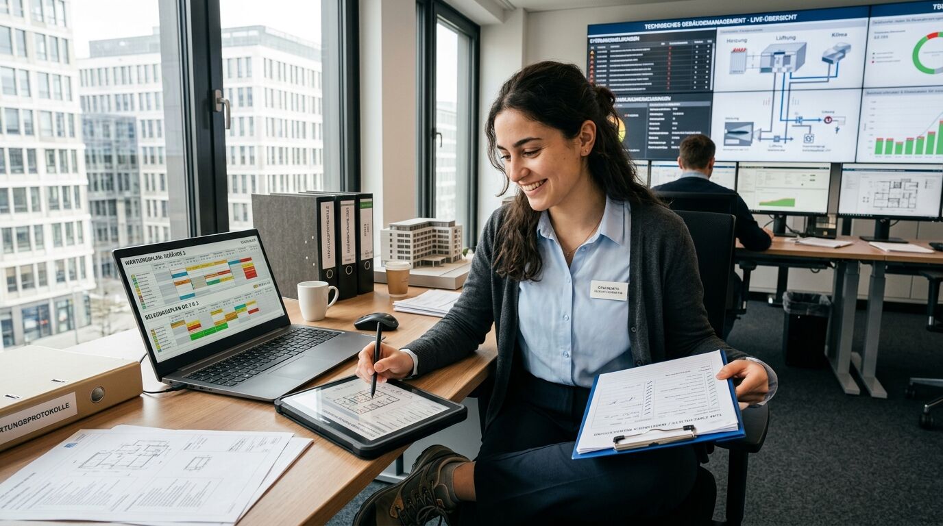 Berufsbild Facility-Management, Techn. Gebäudemanagement