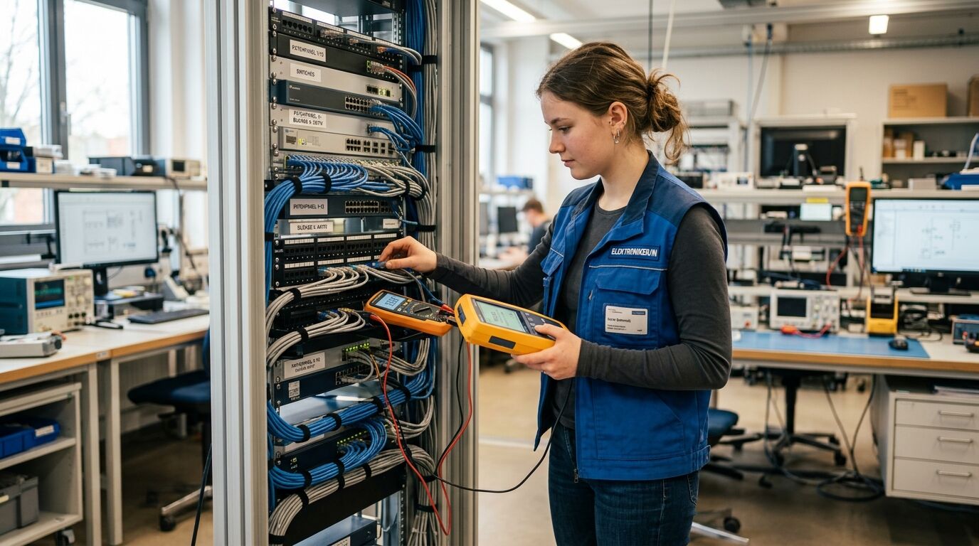 Berufsbild Elektroniker/in - Informations- u. Telekommunikationstechnik