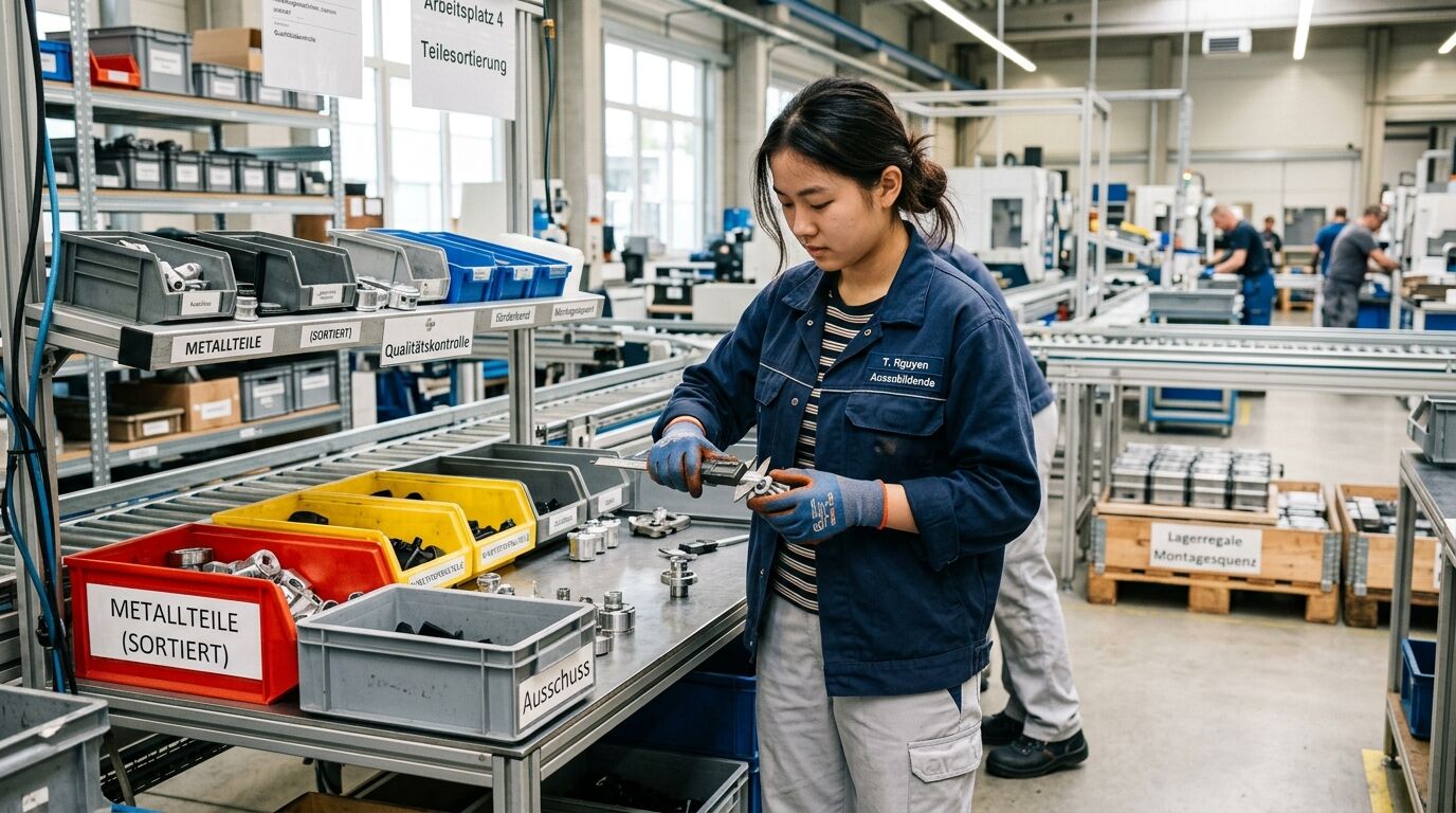 Berufsbild Industriefachhelfer/in (§66 BBiG/§42r HwO)