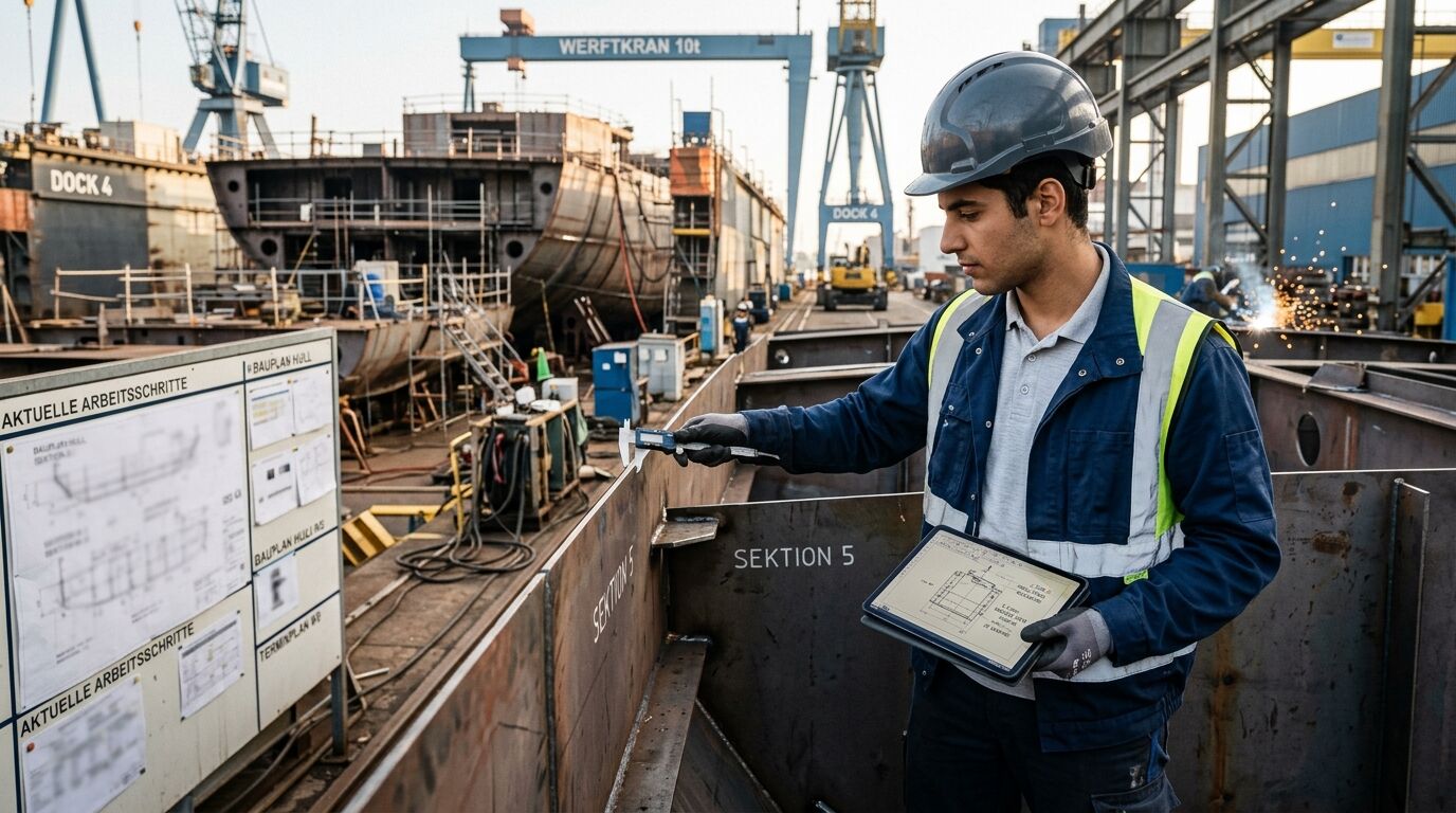Berufsbild Schiffbau, Meerestechnik (weiterführend)