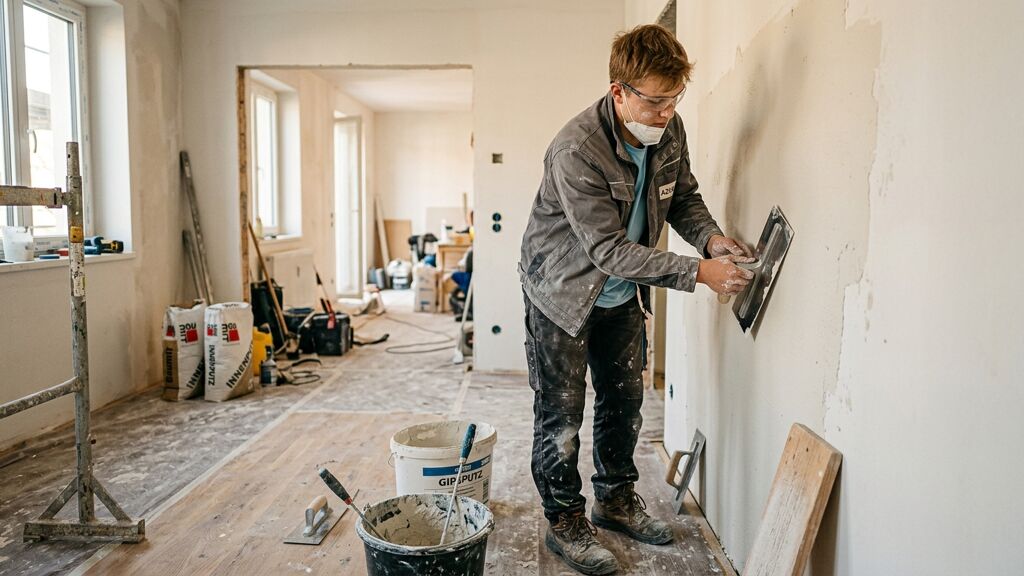 Berufsbild Ausbaufacharbeiter/in - Stuckateurarbeiten