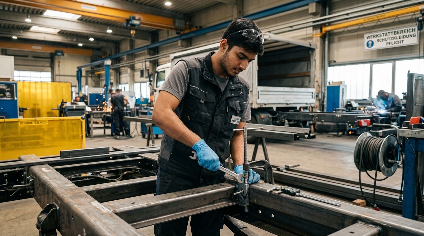 Berufsbild Metallbauer/in - Nutzfahrzeugbau