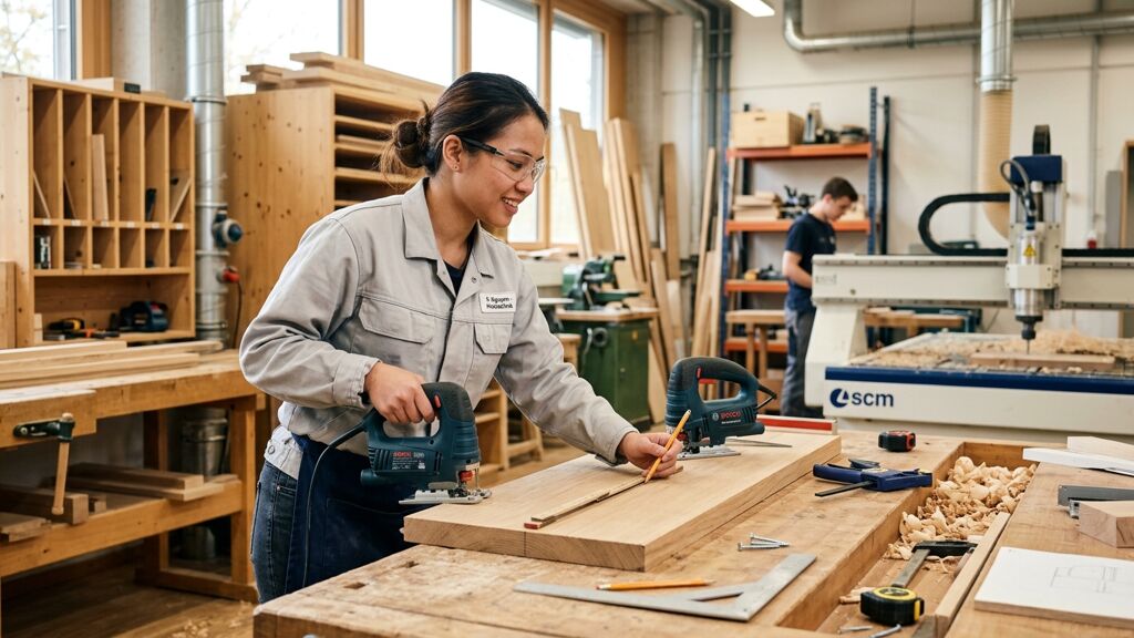Berufsbild Holztechnik