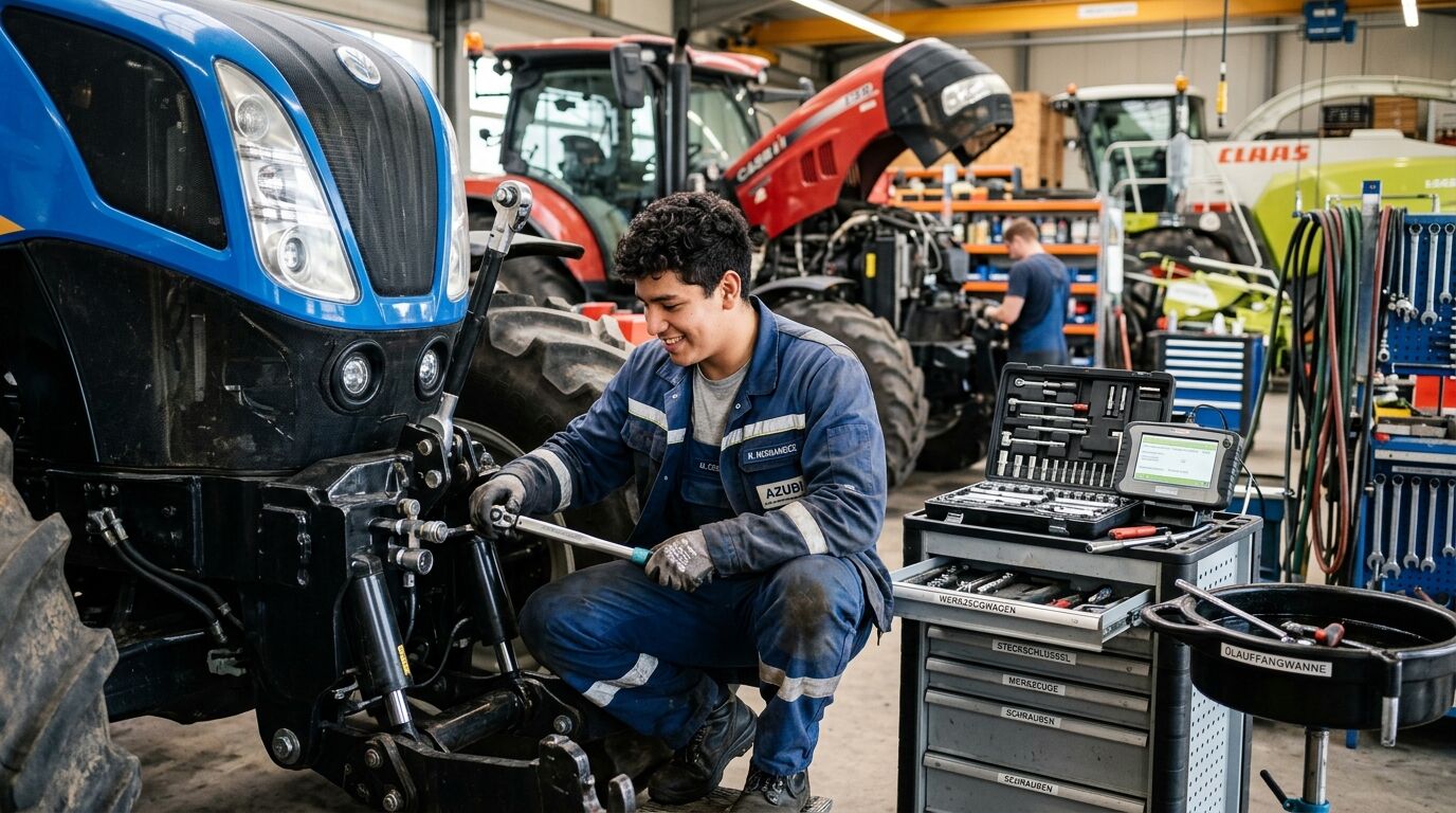 Berufsbild Fachpraktiker/in für Land-/Baumaschinent.(§66 BBiG/§42r HwO)