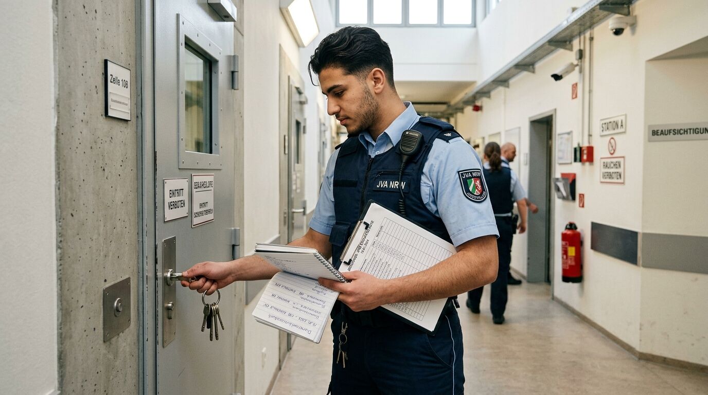 Berufsbild Justizvollzugsfachwirt/in