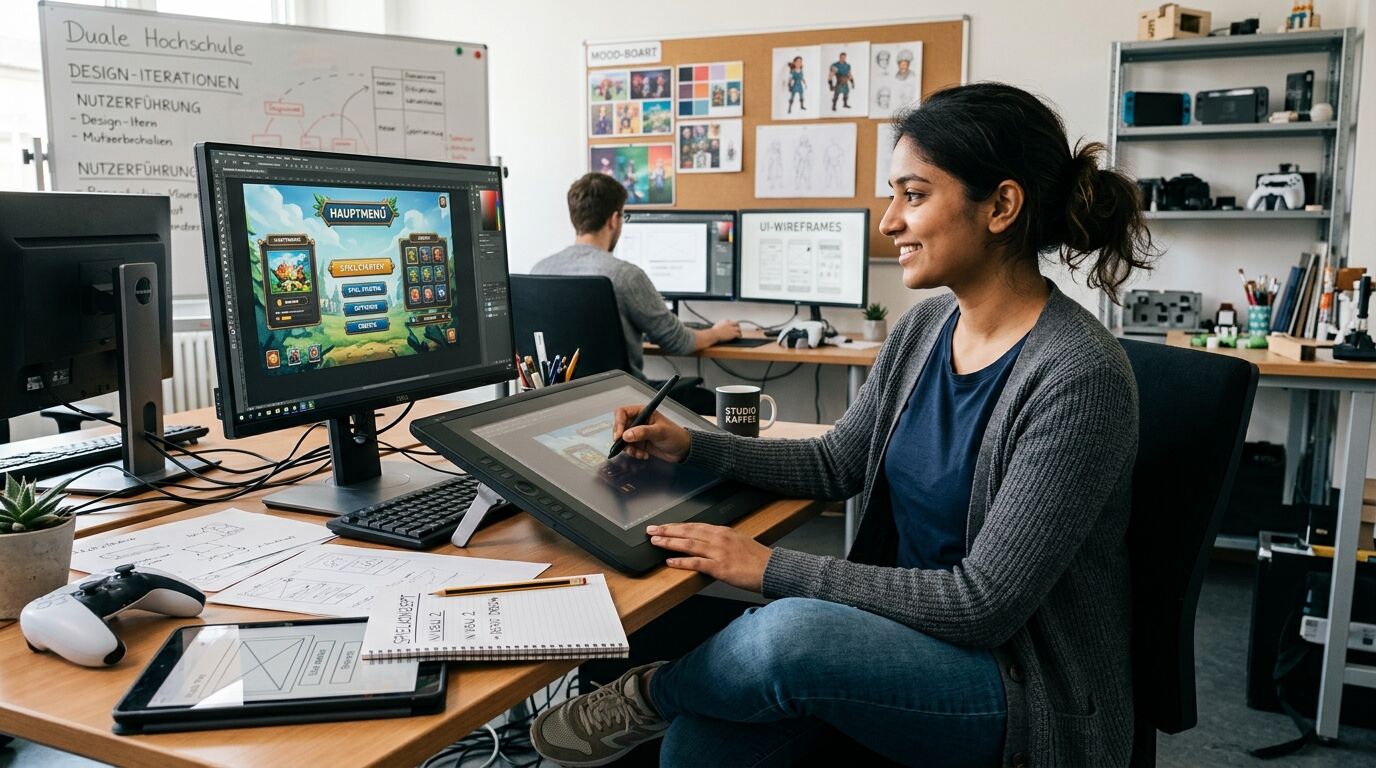 Berufsbild Gamedesign, Interactiondesign (grundständig)