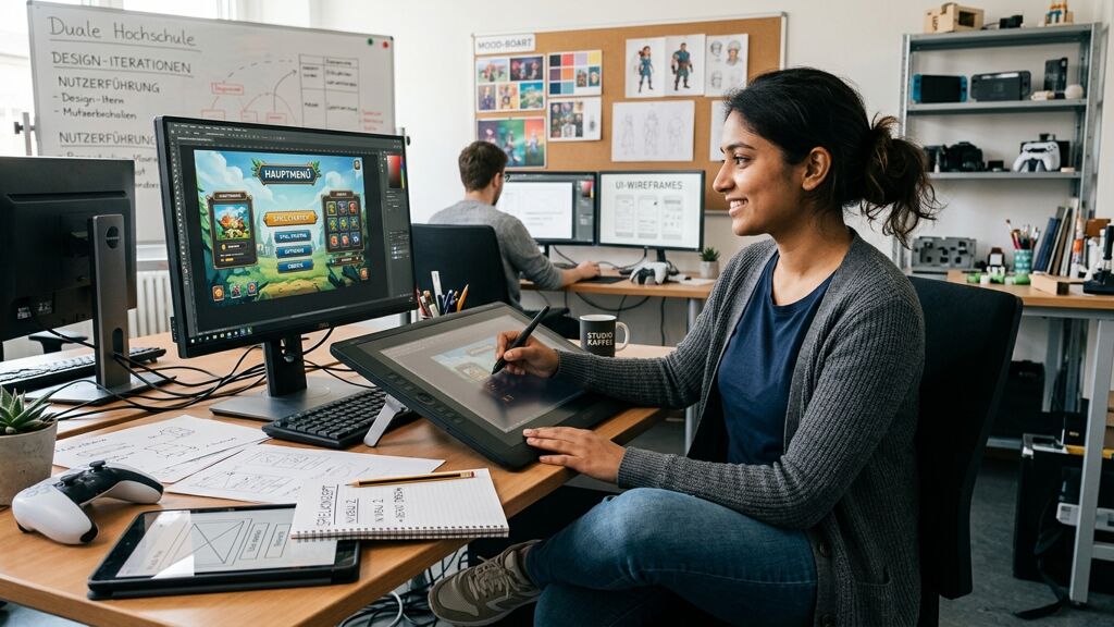 Berufsbild Gamedesign, Interactiondesign (grundständig)