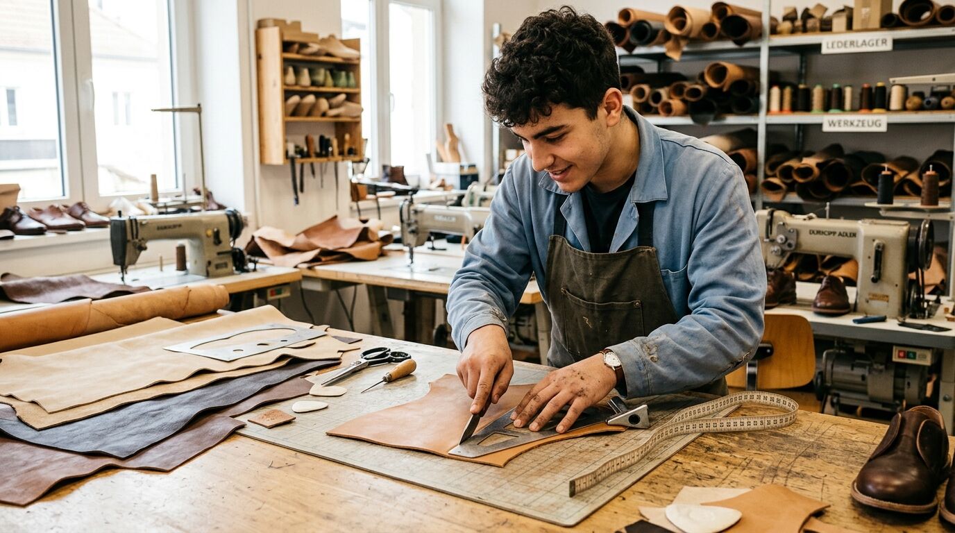 Berufsbild Schuhfertiger/in