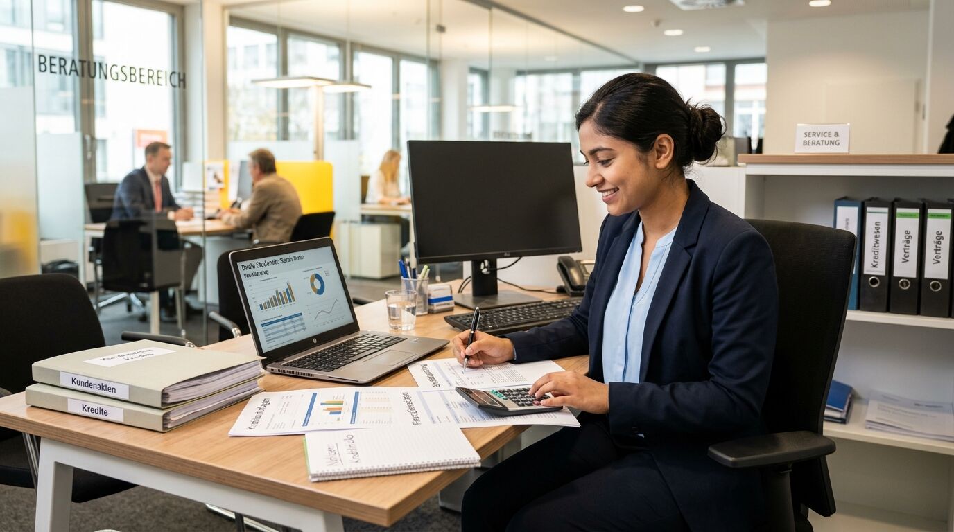 Berufsbild Bank, Finanzdienstleistungen
