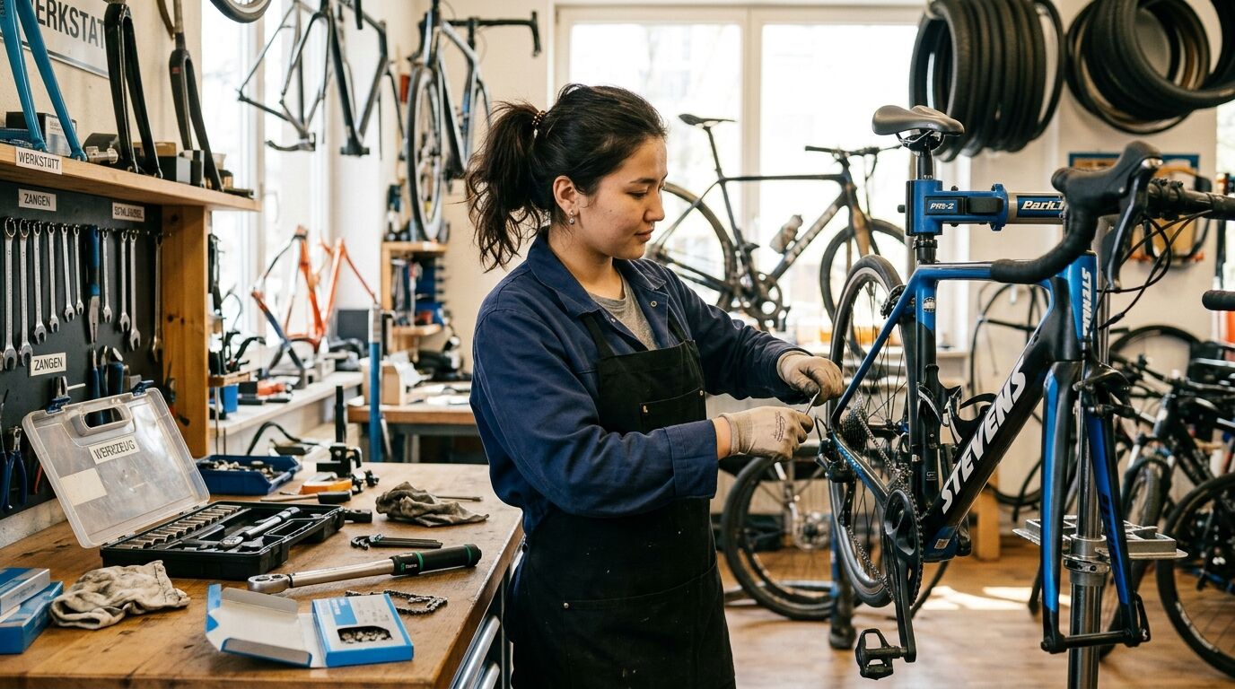 Berufsbild Zweiradmechatroniker/in - Fahrradtechnik