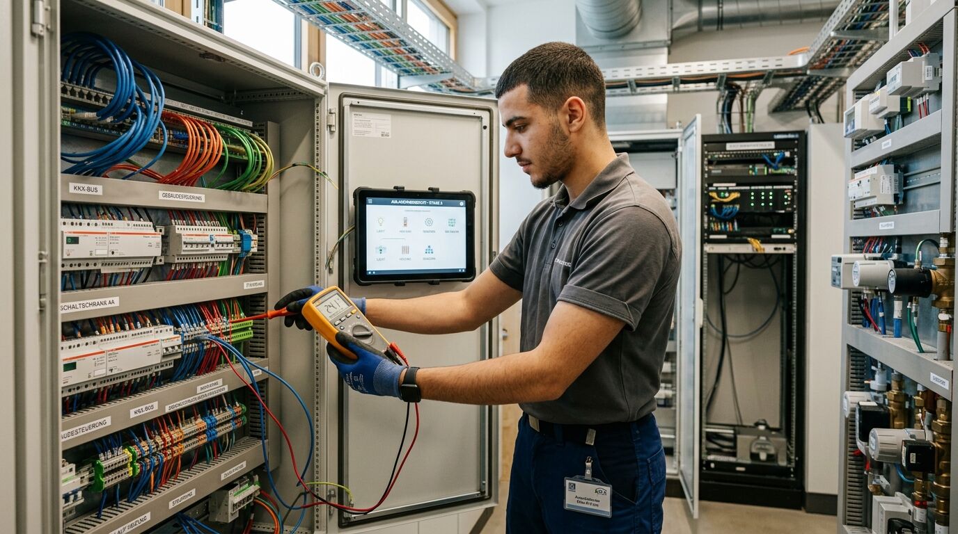 Berufsbild Elektroniker/in für Gebäudesystemintegration
