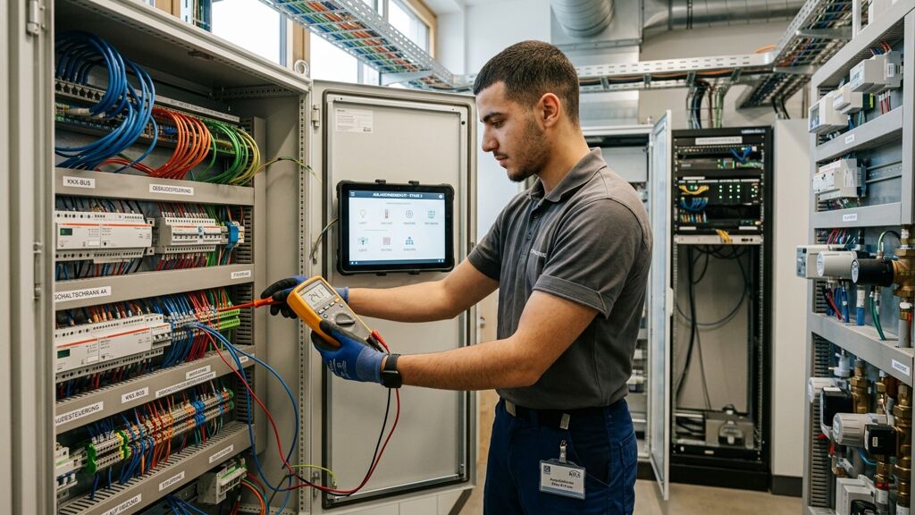 Berufsbild Elektroniker/in für Gebäudesystemintegration