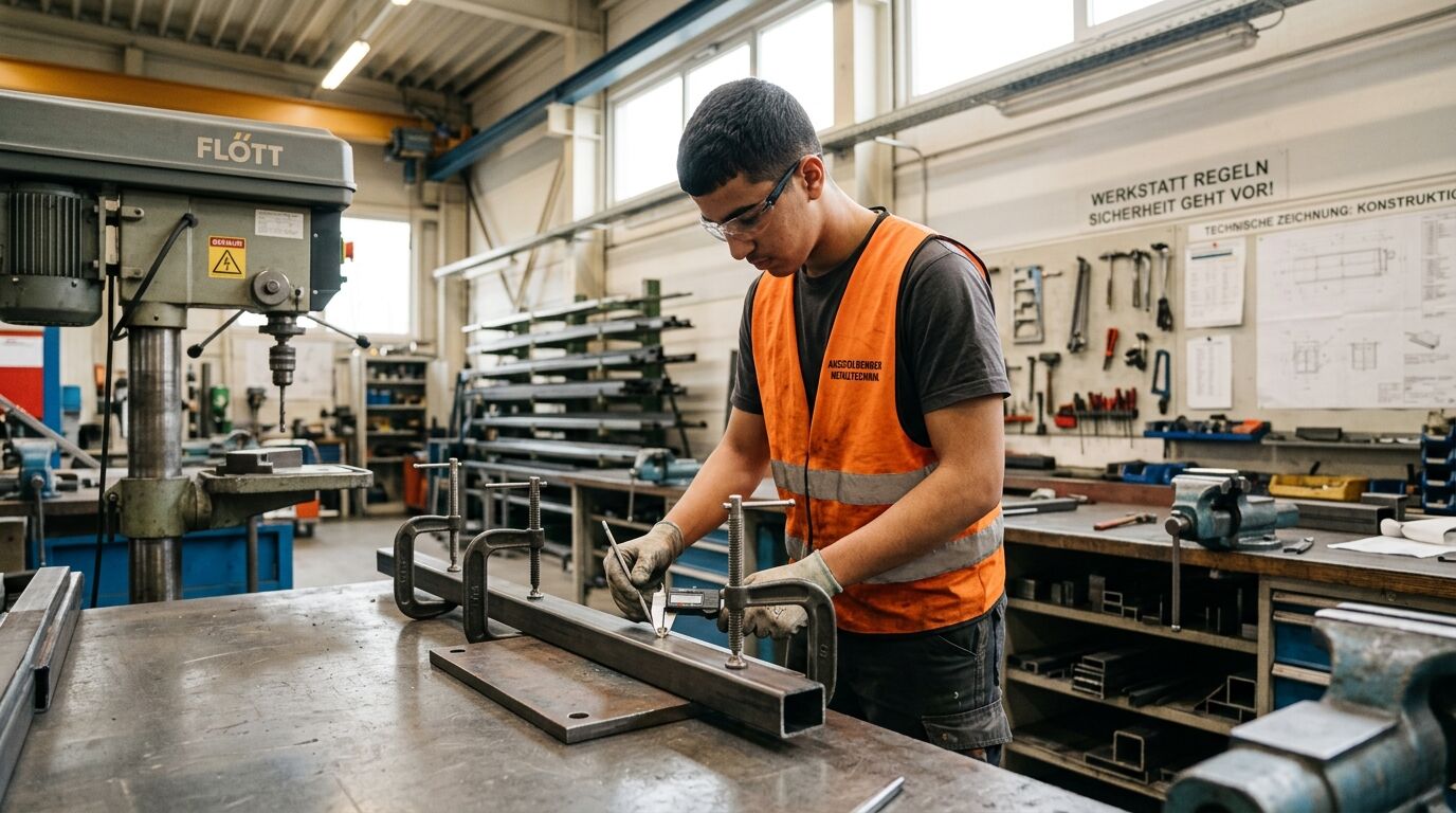 Berufsbild Fachkraft für Metalltechnik - Konstruktionstechnik