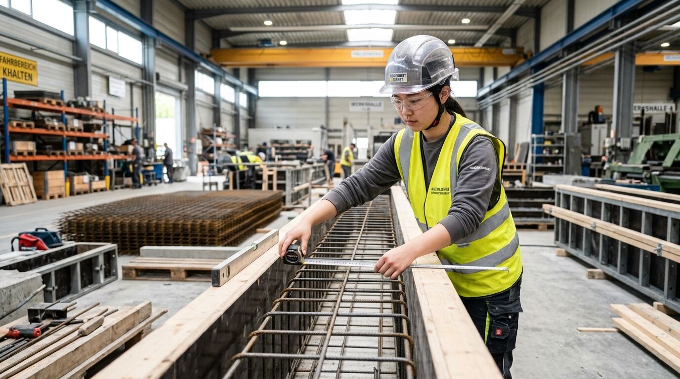 Berufsbild Betonfertigteilbauer/in