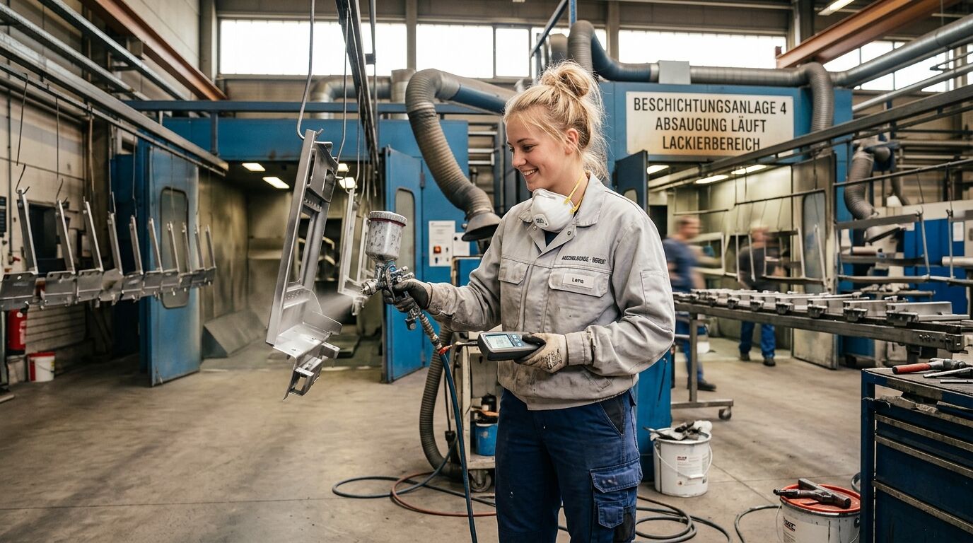 Berufsbild Verfahrensmechaniker/in - Beschichtungstechnik