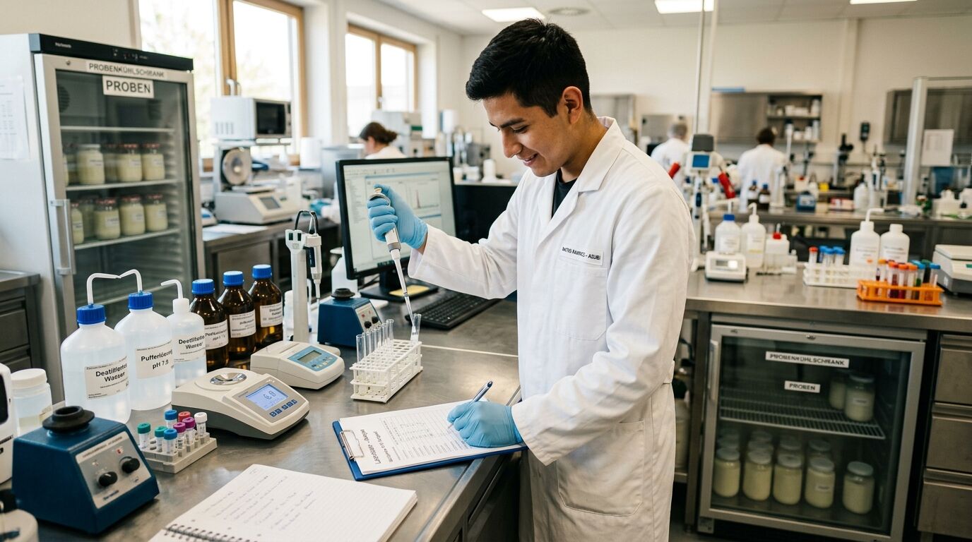 Berufsbild Milchwirtschaftliche/r Laborant/in