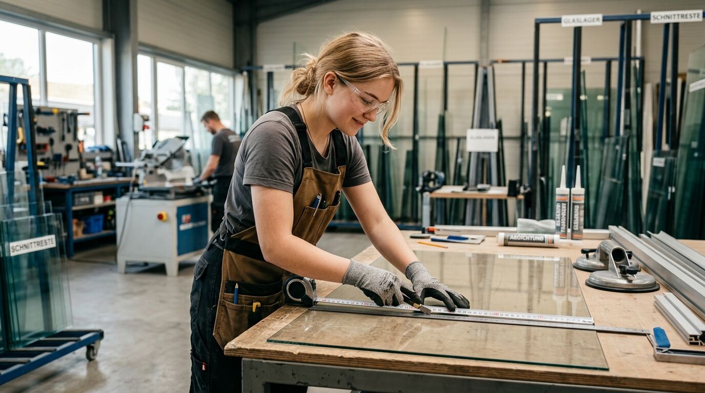 Berufsbild Glaser/in - Verglasung und Glasbau