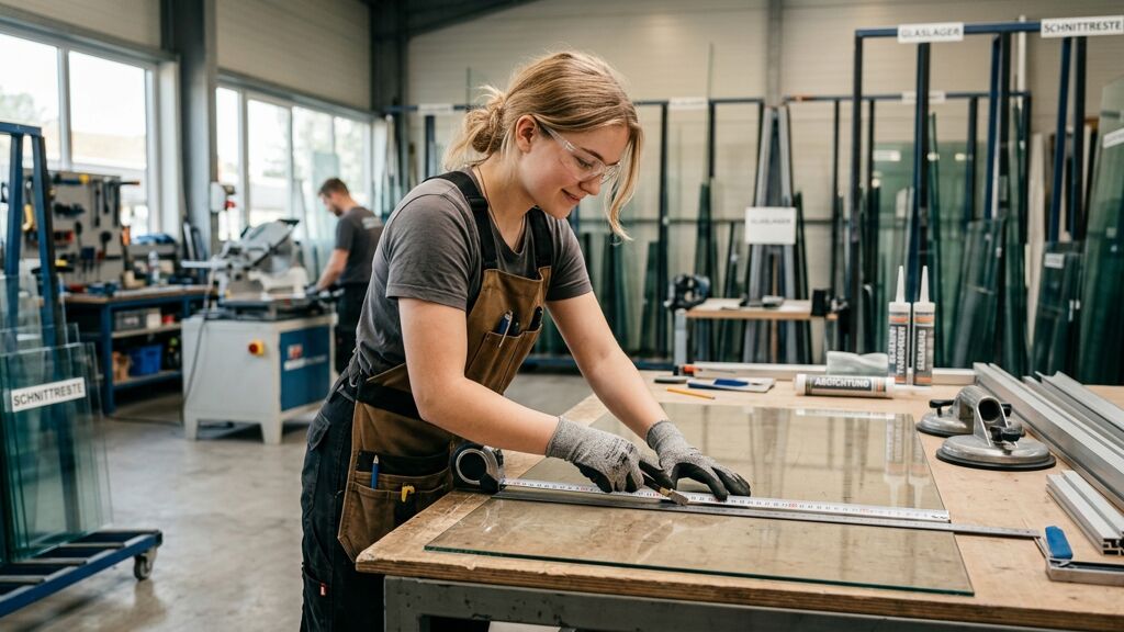 Berufsbild Glaser/in - Verglasung und Glasbau