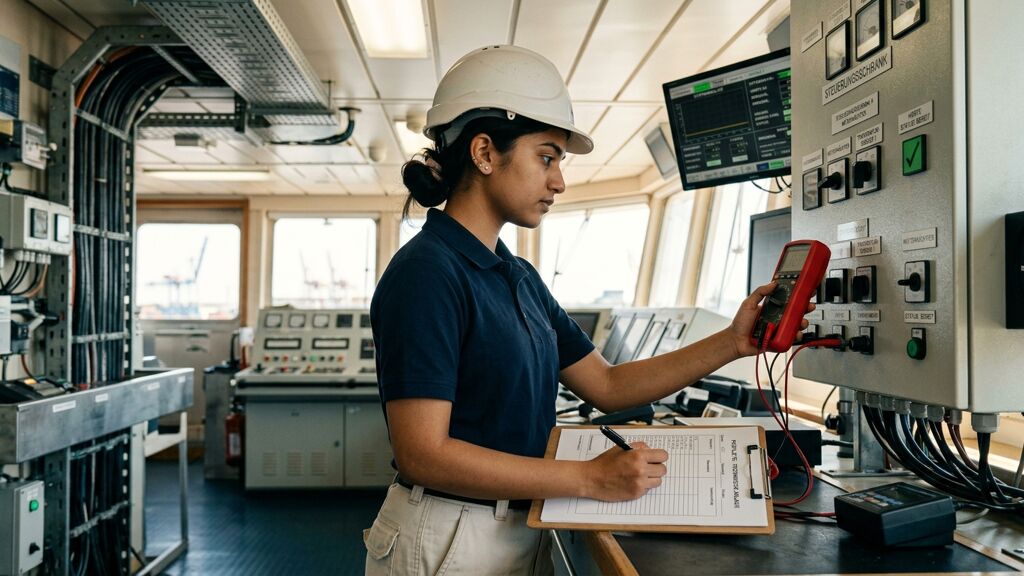Berufsbild Technische/r Offiziersassistent/in - Schiff