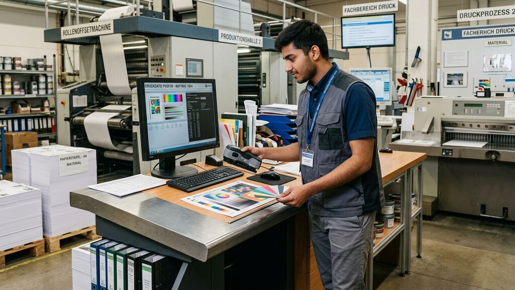 Berufsbild Druck-, Medientechnik
