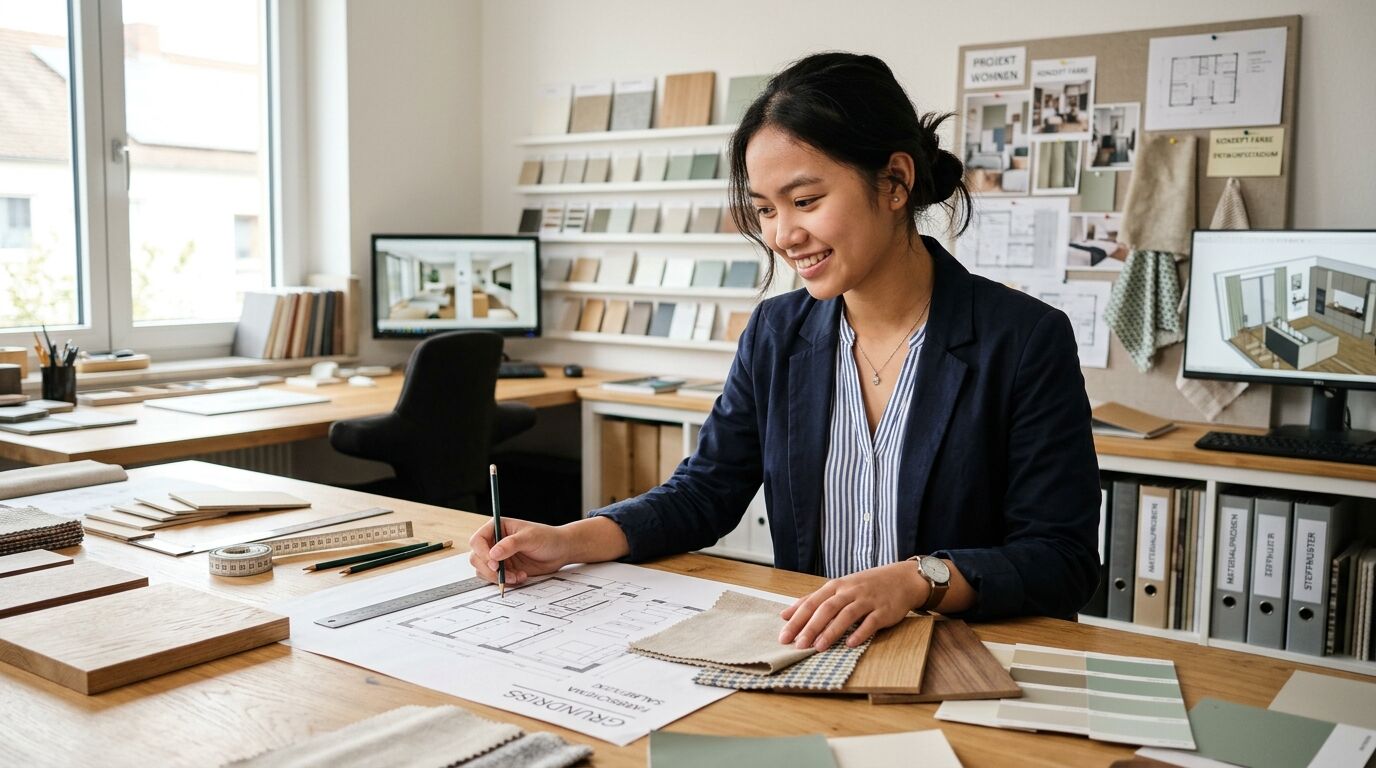 Berufsbild Assistent/in - Innenarchitektur