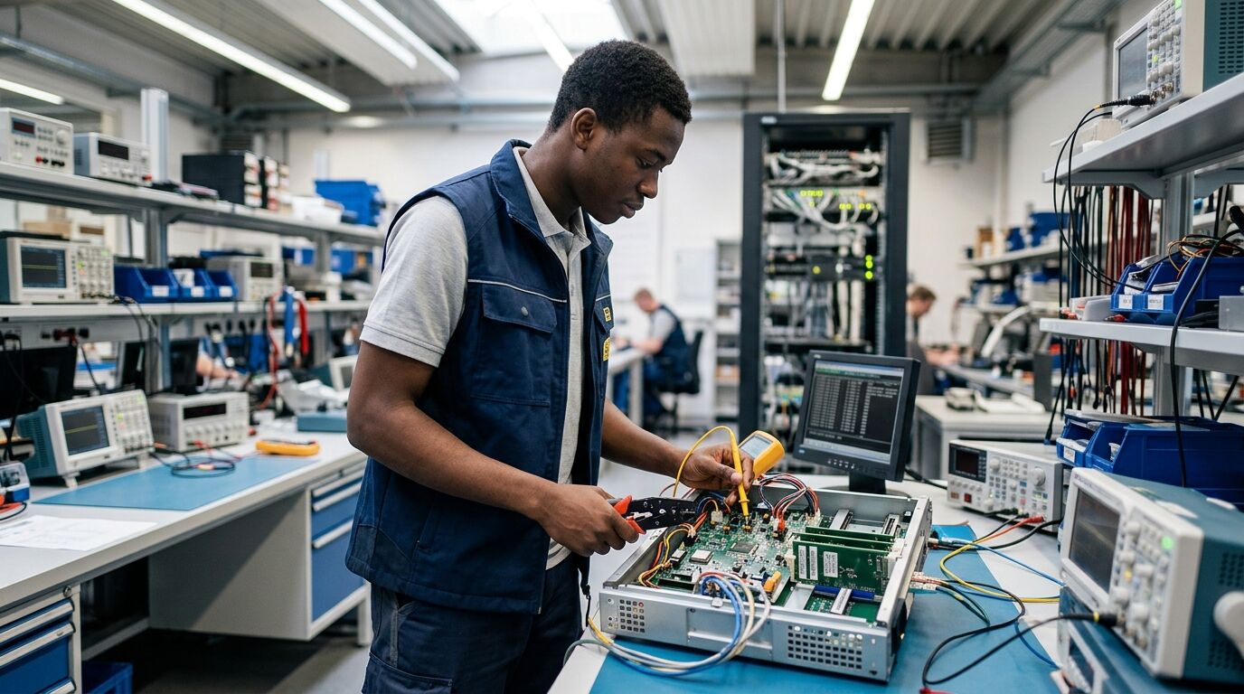 Berufsbild Elektroniker/in - Informations- und Systemtechnik