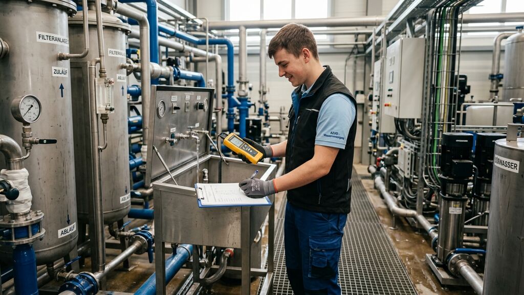 Berufsbild Fachkraft - Wasserversorgungstechnik