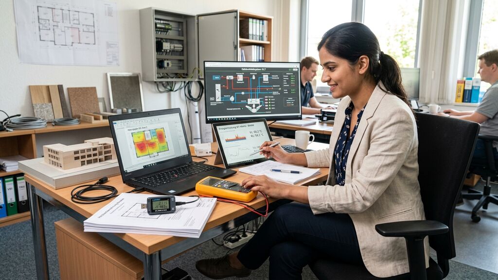 Berufsbild Gebäudetechnik, Gebäudeenergietechnik
