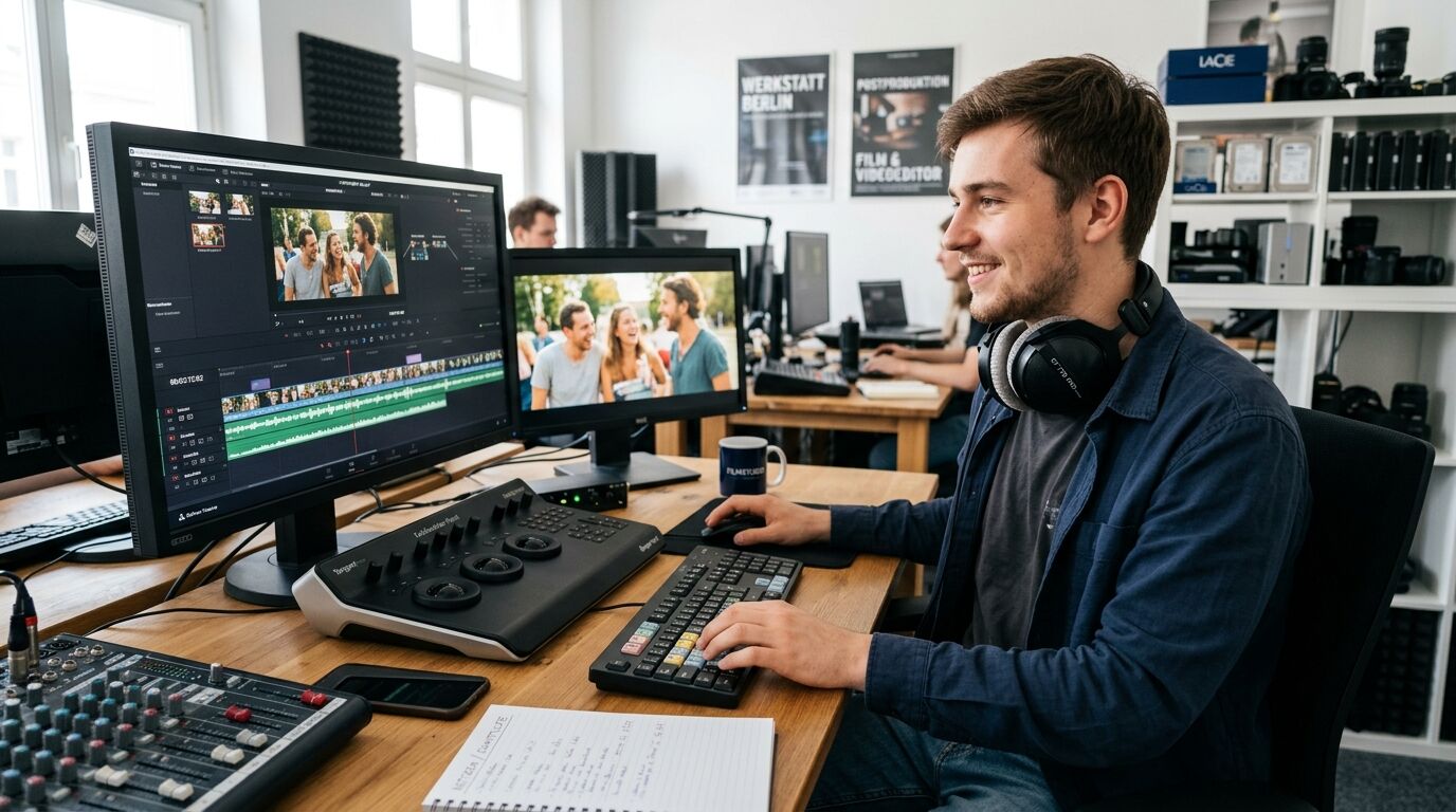 Berufsbild Film- und Videoeditor/in