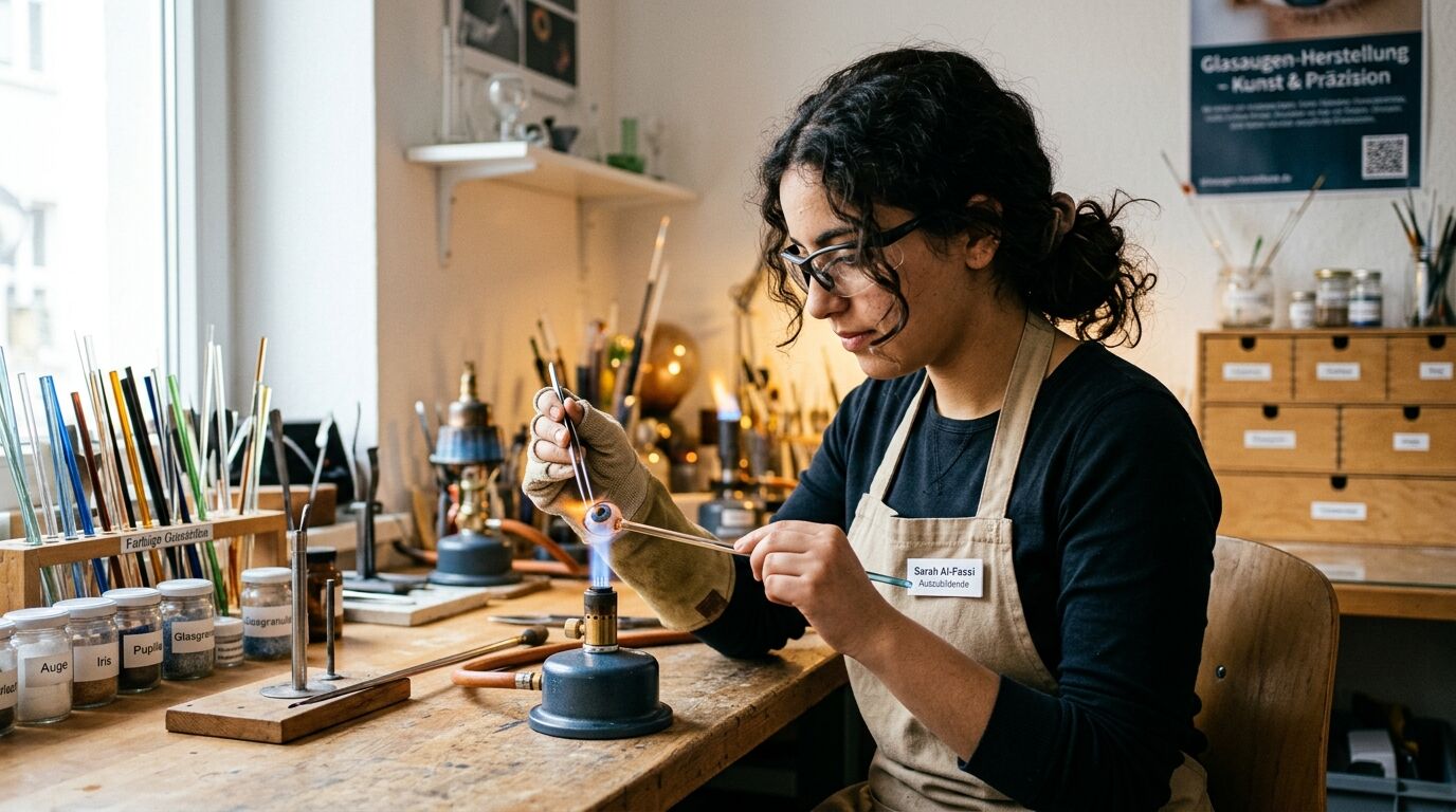 Berufsbild Glasbläser/in - Kunstaugen