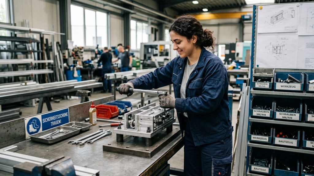 Berufsbild Fachkraft für Metalltechnik - Montagetechnik