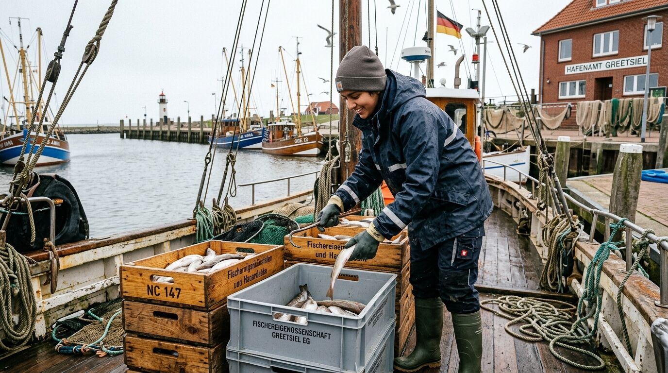 Berufsbild Fischwirt/in - Küstenfischerei und Kleine Hochseefischerei