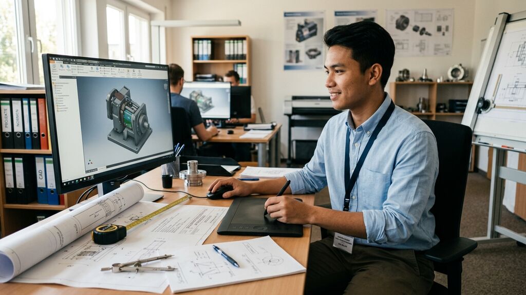 Berufsbild Techn. Produktdesigner/in - Maschinen- u. Anlagenkonstrukt.