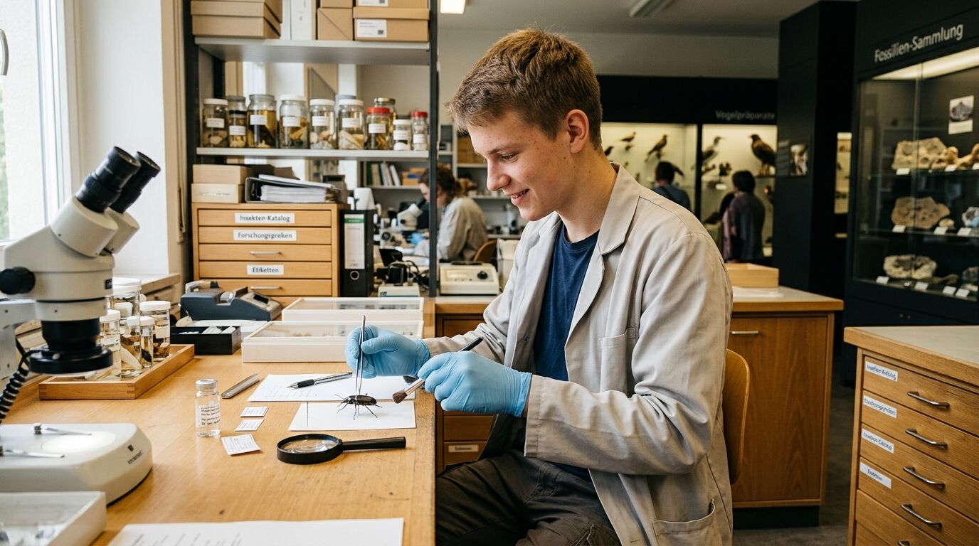 Berufsbild Techn. Assistent/in - naturkundliche Museen/Forschungsinst.