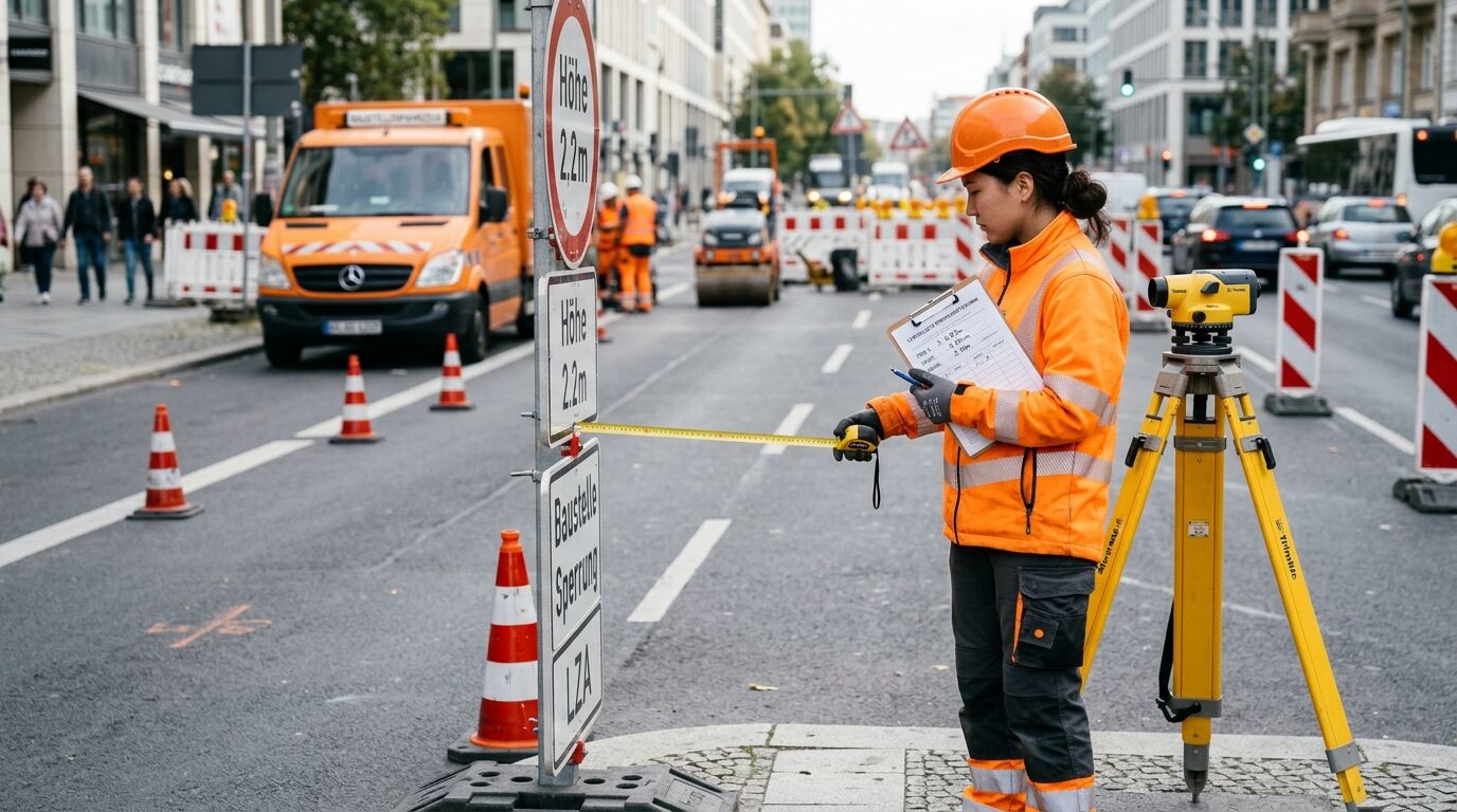 Berufsbild Fachkraft - Straßen- und Verkehrstechnik