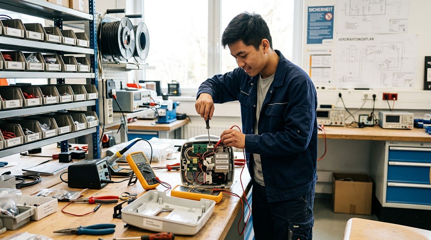 Berufsbild Fachpraktiker/in für elektrische Geräte (§66 BBiG/§42m HwO)