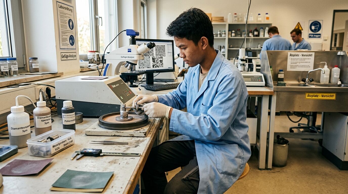 Berufsbild Techn. Assistent/in - Metallografie/Werkstoffkunde
